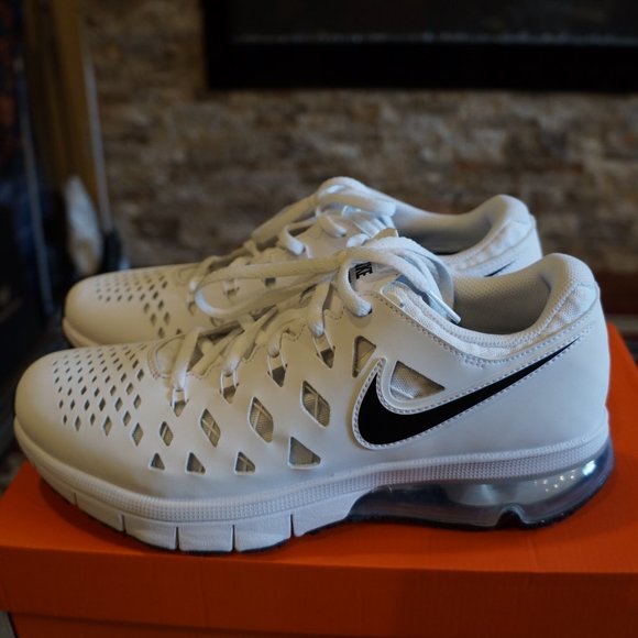 MEN\'S NIKE AIR 180 TRAINER WHITE / BLACK SZ  8.5 main image 10